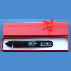 BOHEMIA dárková sada skleněných pilníků Swarovski 2SW vzor 8-12 Dárkové sady Swarovski